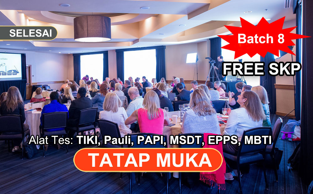 Menjadi Tester Andal: TIKI, Pauli, PAPI Kostick, MSDT, EPPS & MBTI (Batch 8)