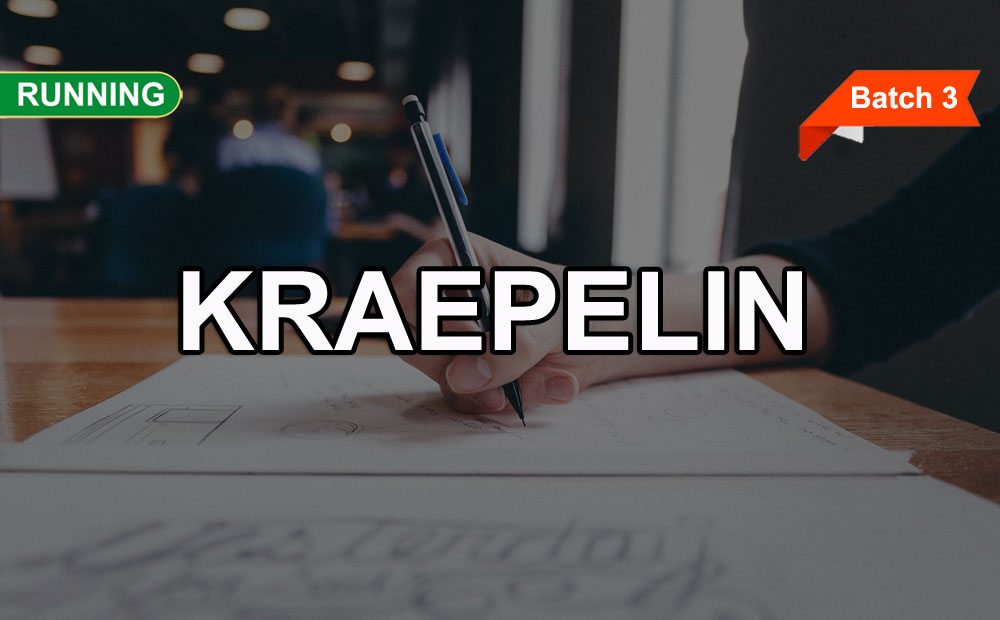Training KRAEPELIN Online (Batch 3)