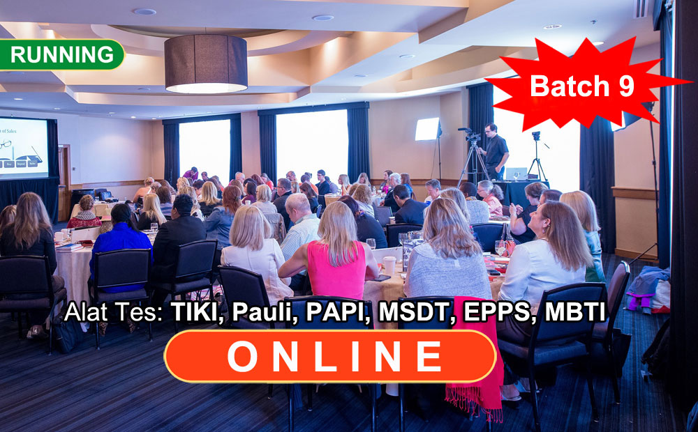 Menjadi Tester Andal Online: TIKI, Pauli, PAPI Kostick, MSDT, EPPS & MBTI (Batch 9)